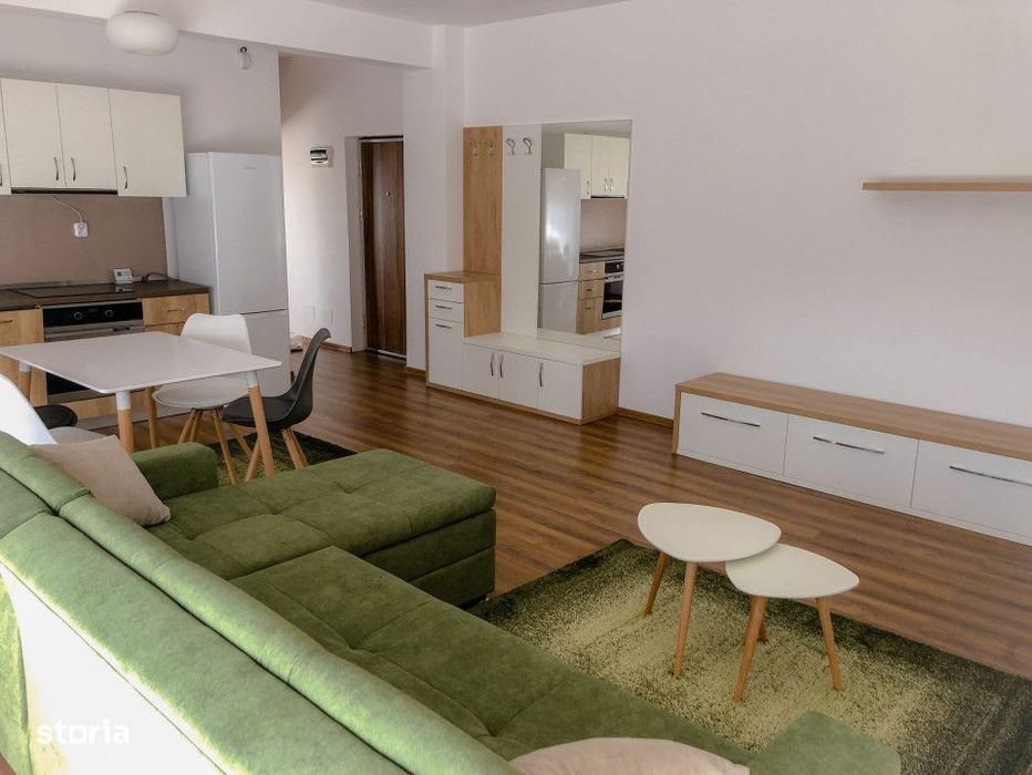 Apartament 2 camere, finisat, mobilat, utilat, complex rezidential — fotografia 3