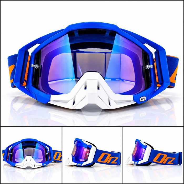 Кросови очила ORZ Race Speed, Маска с UV400, Anti-Fog визьор, Различни цветове