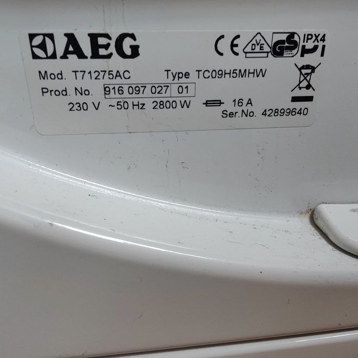 Сушилня AEG Lavatherm ProTex 7 кг (T71275AC) – Кондензационна