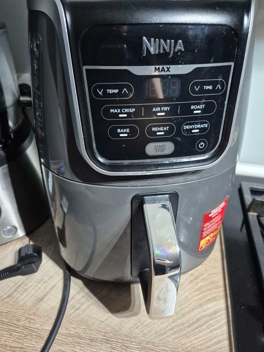 Airfryer AF160, 1750W, 5.2L, 6 funcții de gătit, gri Ninja