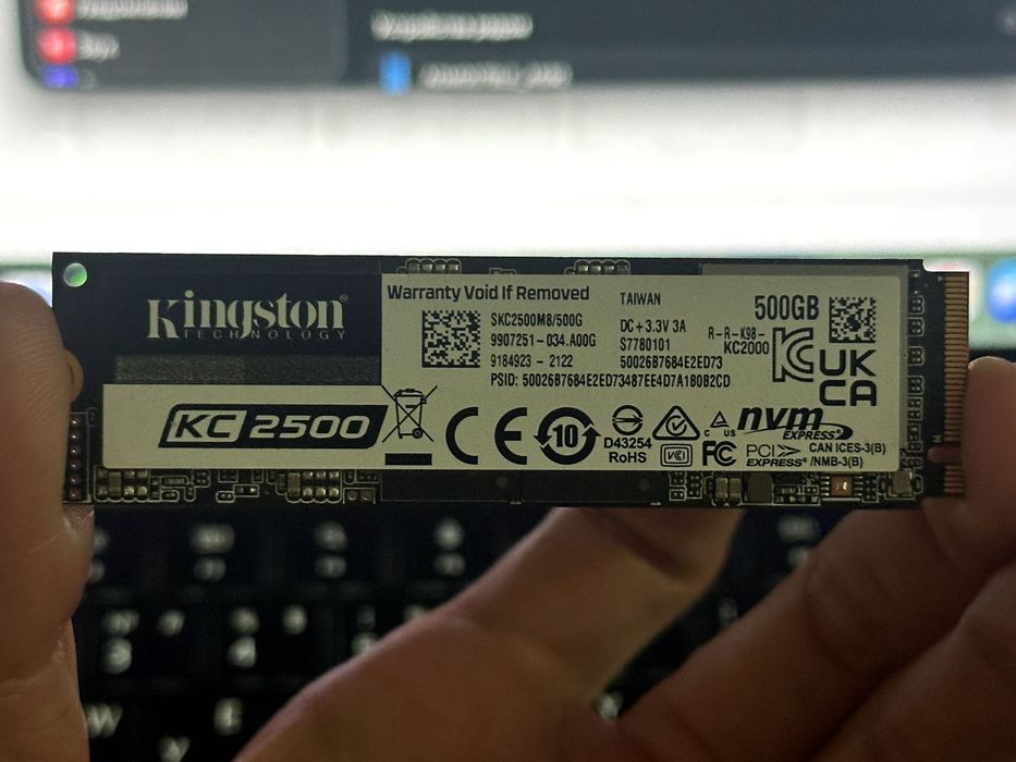 SSD диск Kingston 500GB