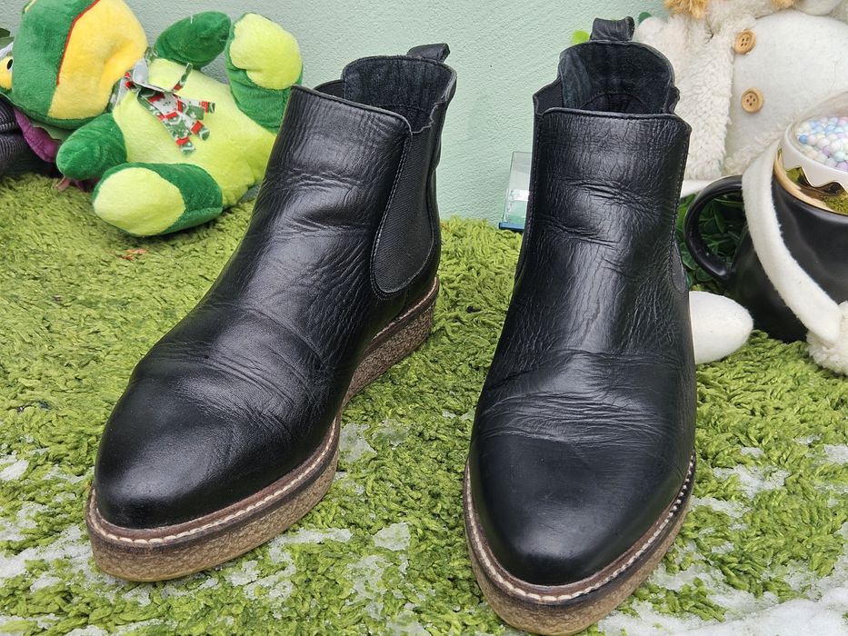 Bianco ботуши естествена кожа N37