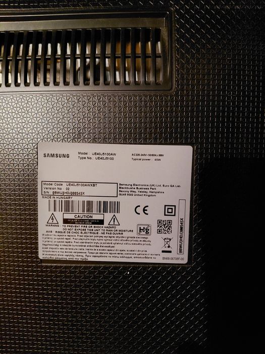 Телевизор samsung UE40J5100AW