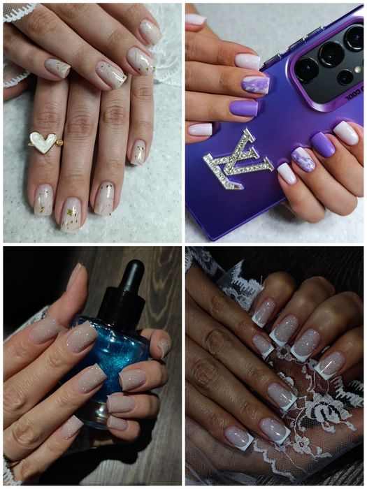 Маникюр, педикюр, наращивание ногтей