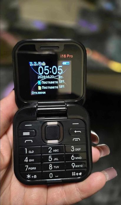 Сгъваем мобилен телефон i16 Pro