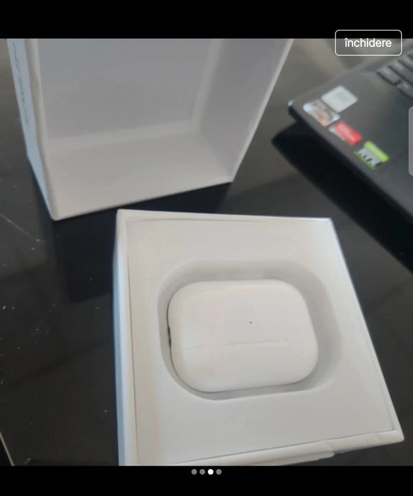 Casti Aple Airpds Pro (2nd Generation) Carcasa MagSafe (USB-C) - 2023