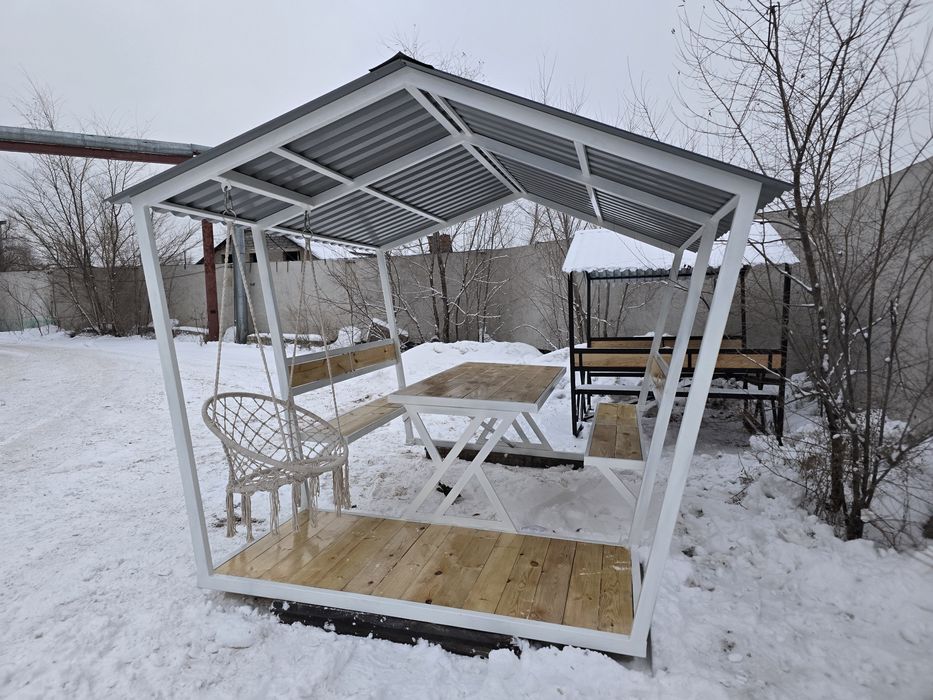 Беседка размер 2×3 метра