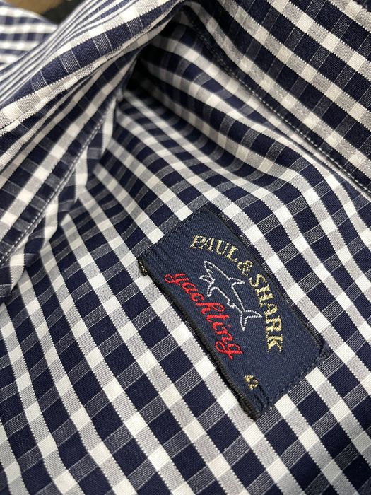 Мъжка риза PAUL & SHARK размер L каре