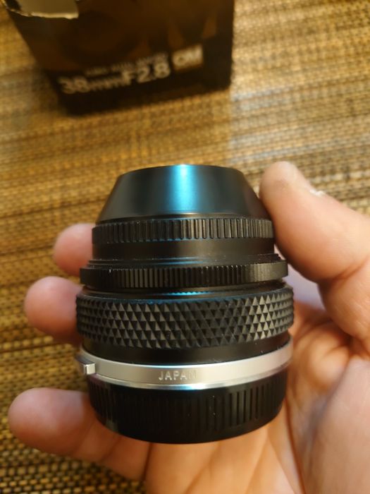 Obiectiv olympus zuiko auto macro 38mm f2,8