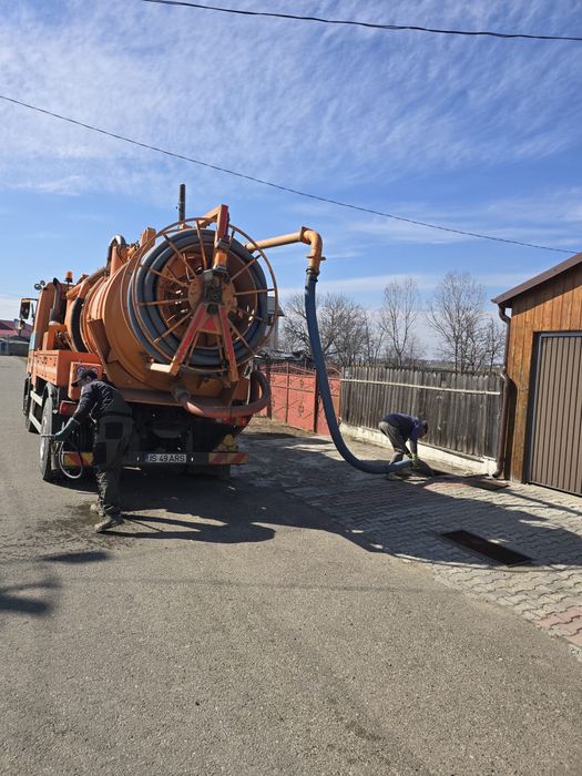 Oferim servicii de vidanjare fose si desfundare canalizare