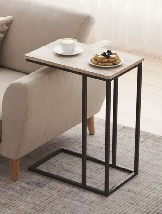 Столик лофт прикроватный