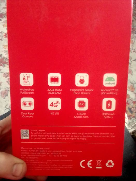 Itel A48 рабочий