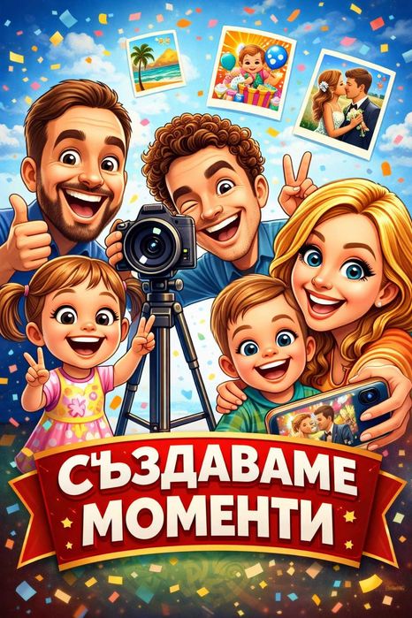 Карикатури по снимка  - Уникален и Забавен подарък.