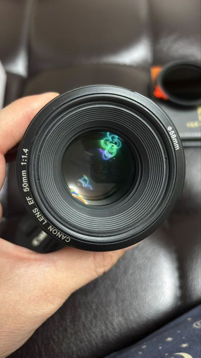 Объектив Canon ef 50mm f1.4