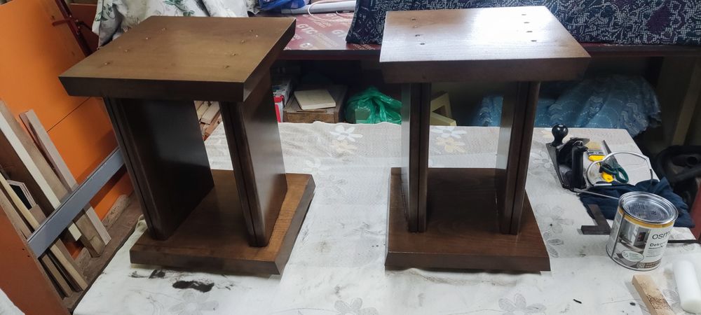 Стойки от масив дъб бук