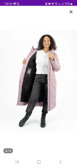 Пуховик женские новый