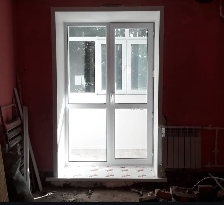 Окна балконы перегородки