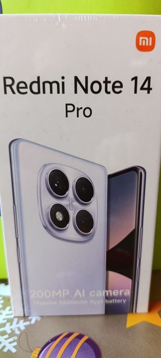 НОВ!  Xiaomi Redmi Note 14 Pro 256GB 8RAM  3г.Гаранция от Yettel