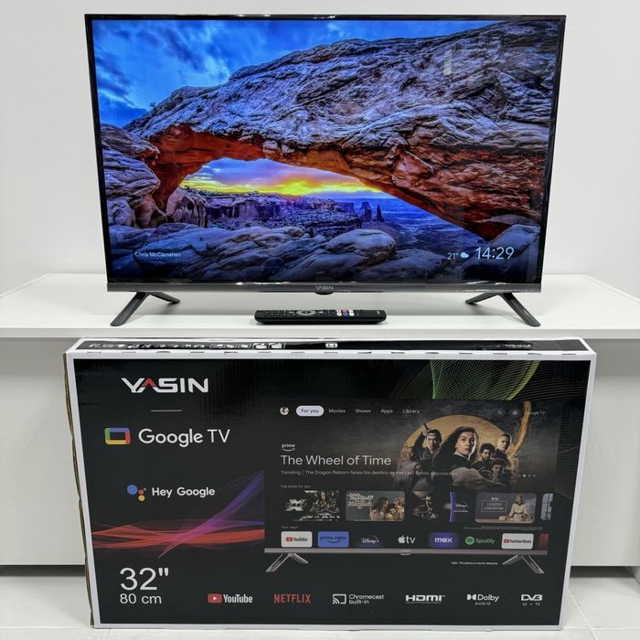 Телевизор Yasin 32 дюйма 80см