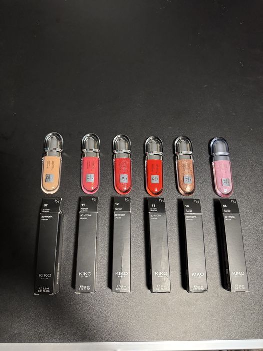 Gloss 3D Hydra Lipgloss Kiko Milano 02/11/12/13/18/48