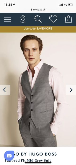 Мъжки костюм Hugo BOSS