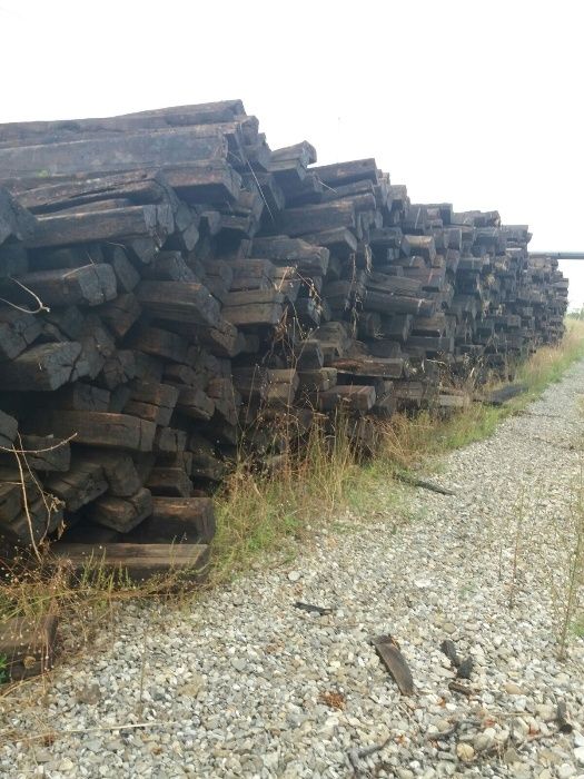 Sina cale ferata, schimbătoare de cale , traverse CF din lemn si beton