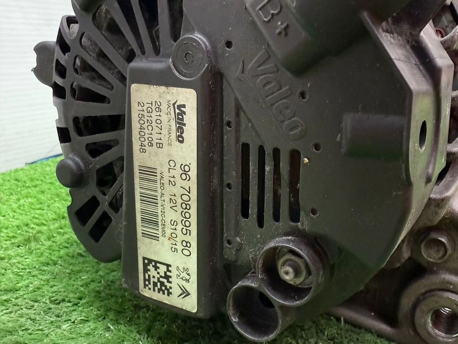 ALTERNATOR PEUGEOT 208 2015 1.0 BENZINA / BERLINA 3 USI COD OEM 9670899580 2012-2019