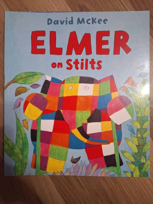 10 книги на английски език за слончето Елмер / Elmer