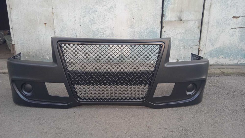 Бампер на Газель Старушка Квадрат фар Бентли Решетка