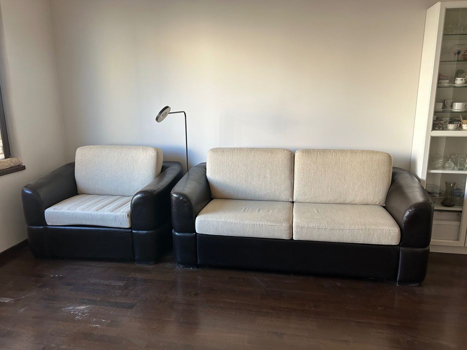 Канапе и фотьойл / разтегателни на единично и двойно легло