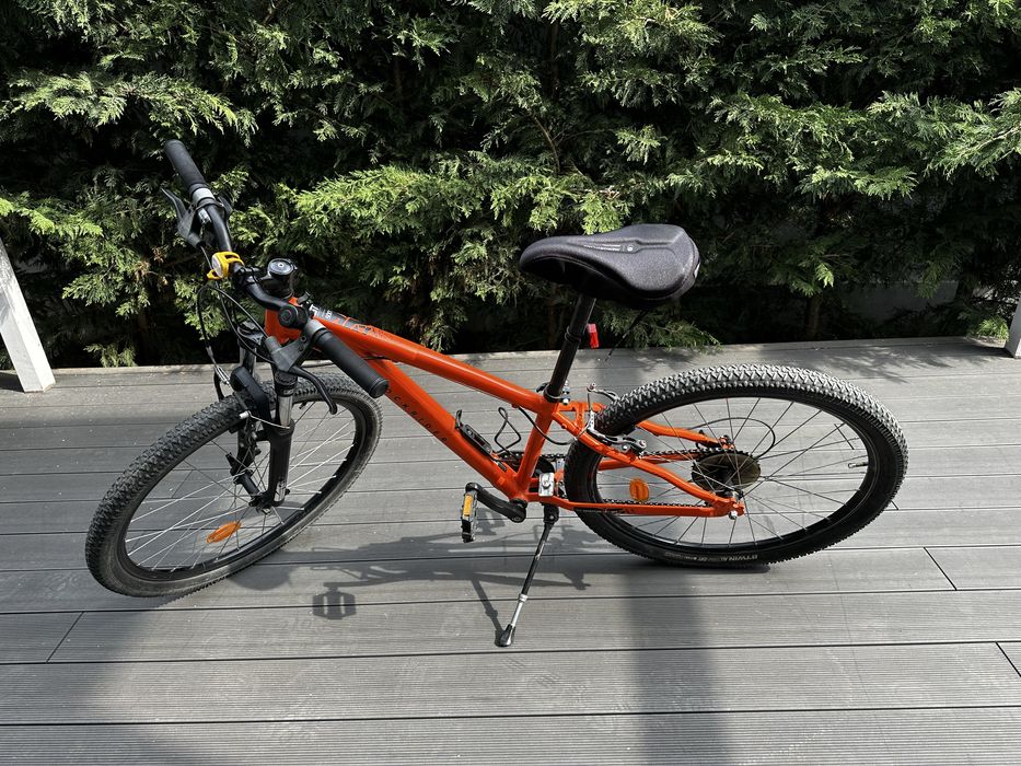 Bicicletă MTB Rockrider ST500 26" Oranj Copii 9-12