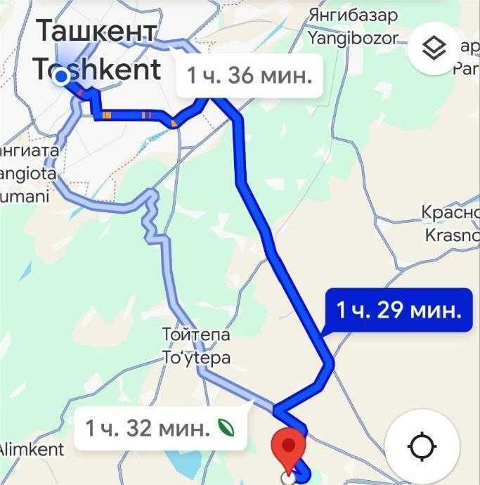 Дачный участок 18 соток, в  Нуровшан. Тойтеппа