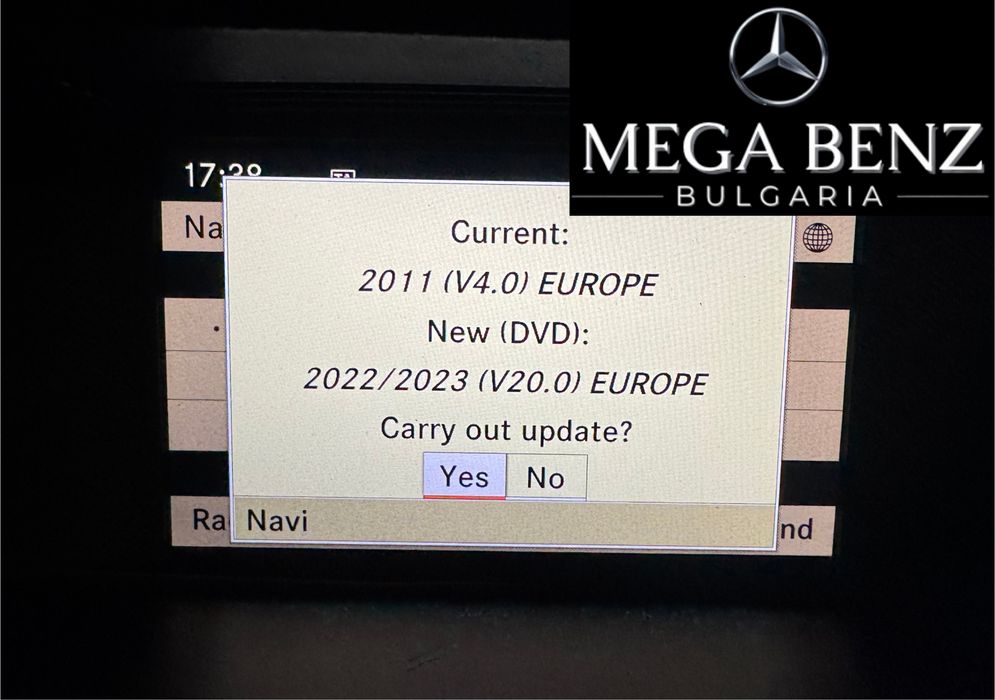 Update Mercedes карти конверсия навигация мерцедес