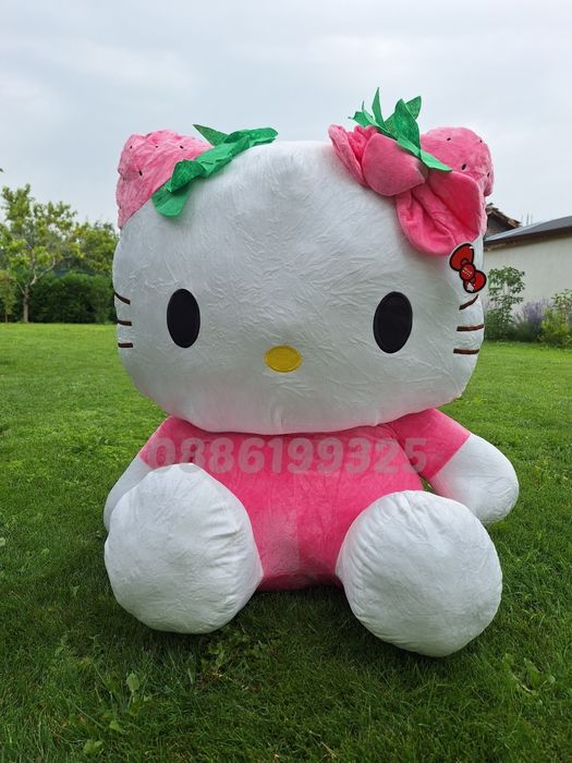 Голяма плюшена играчка Hello Kitty, 120cm, Кити