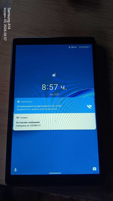 Таблет Леново 8 инча Работи