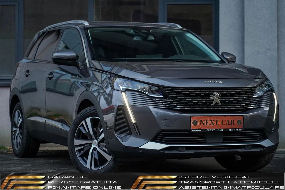 Peugeot 5008 GARANTIE 36 LUNI*RATE*Revizie*7 Locuri*Automata*Camera*Led*Side Assist