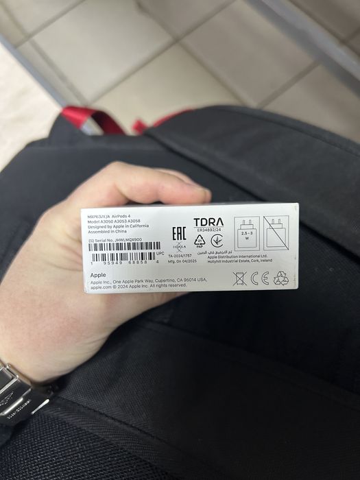 Airpods 4 (EAC) новые