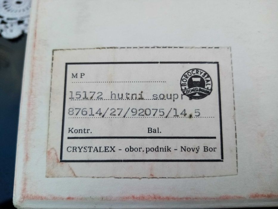 Винтидж сет - Чехословакия !