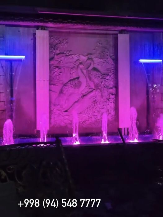 Шаршара Фантан Вадапад Фонтан ва Водопад Хай Тек сиз ХОХЛАГАН ДИЗАЙНДА