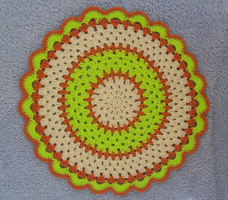 Вязаные салфетки