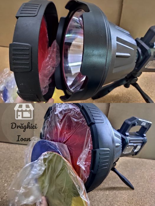 Lanterna proiector mare MAXIMUM W5111 cu noul led XHP90.3 OC