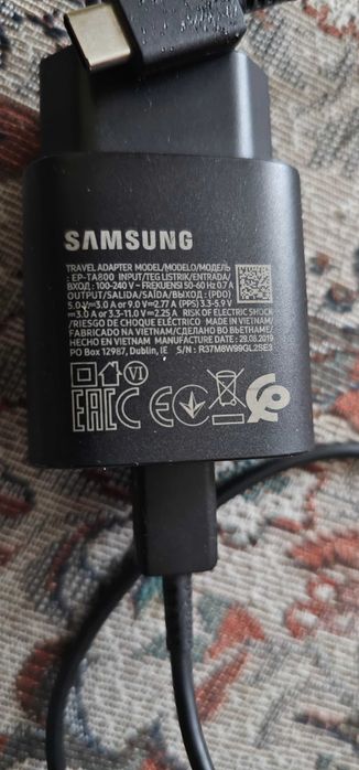 Incarcator Samsung EP-TA800 - Fast Charge TypeC