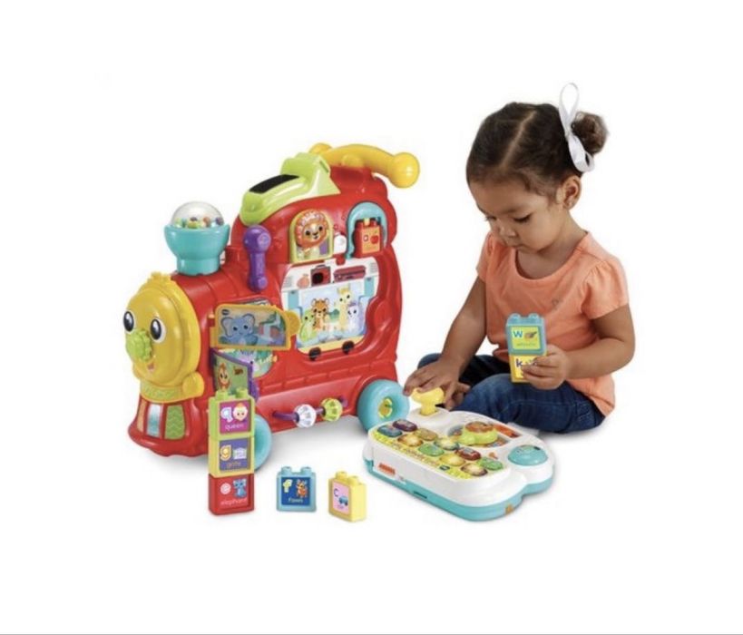Детска играчка 4 в 1 Vtech - Интерактивен влак (английски език)