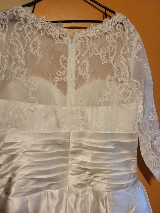 Нова булченска бяла рокля 103/95/113