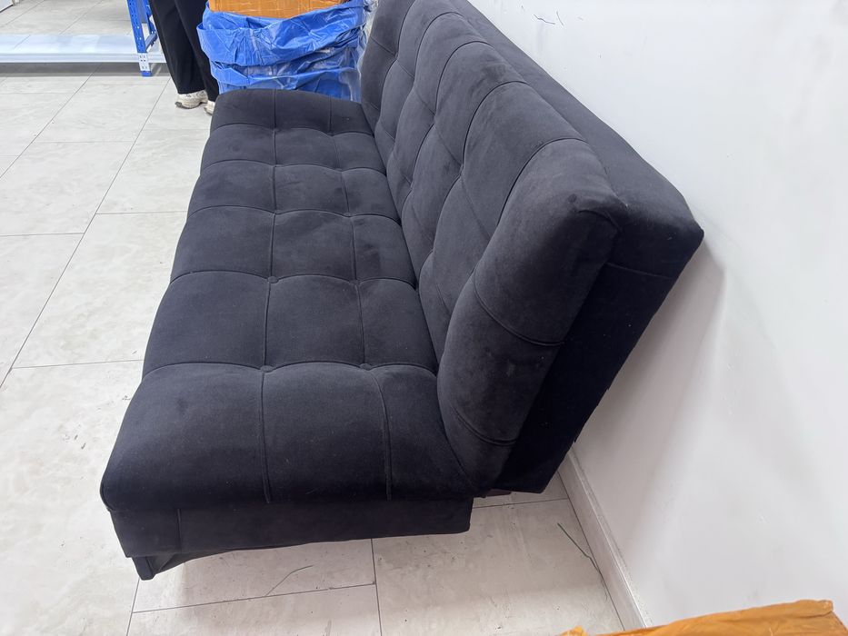 Черный диван (Раскладной)