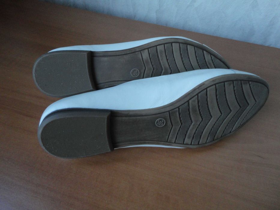 N38,5 Fortini/естествена кожа/дамски балерини