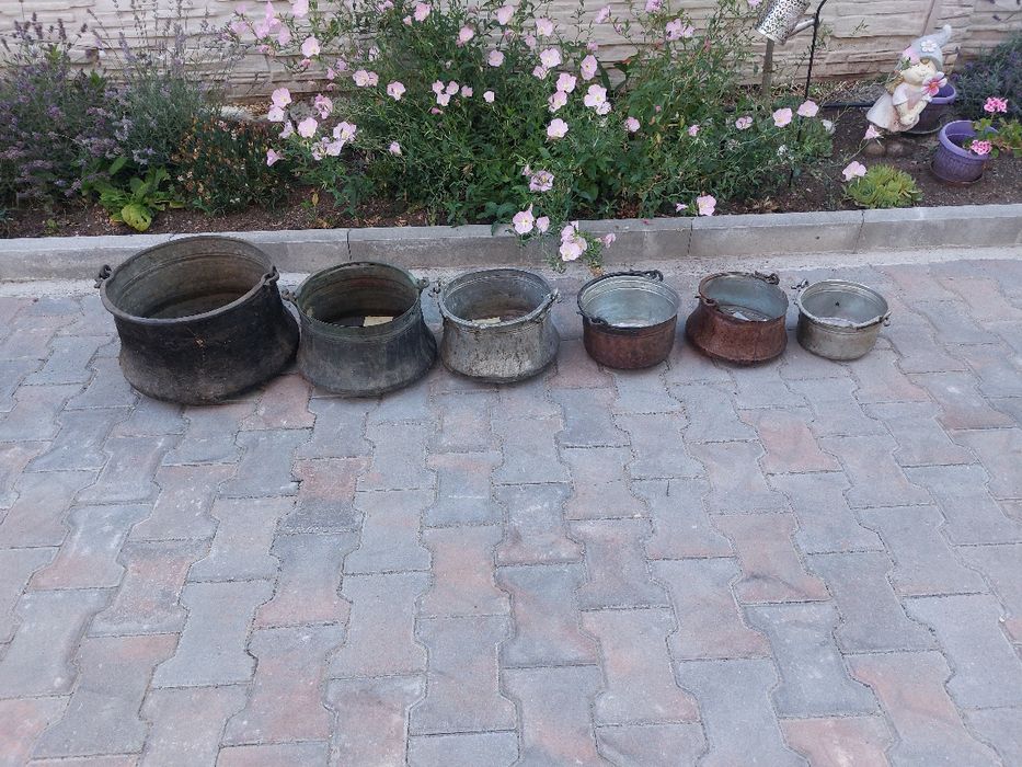 Бакърени менци 6 броя