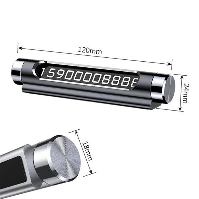 Парковочная карта – автовизитка Baseus All Metal Temporary Parkingcard