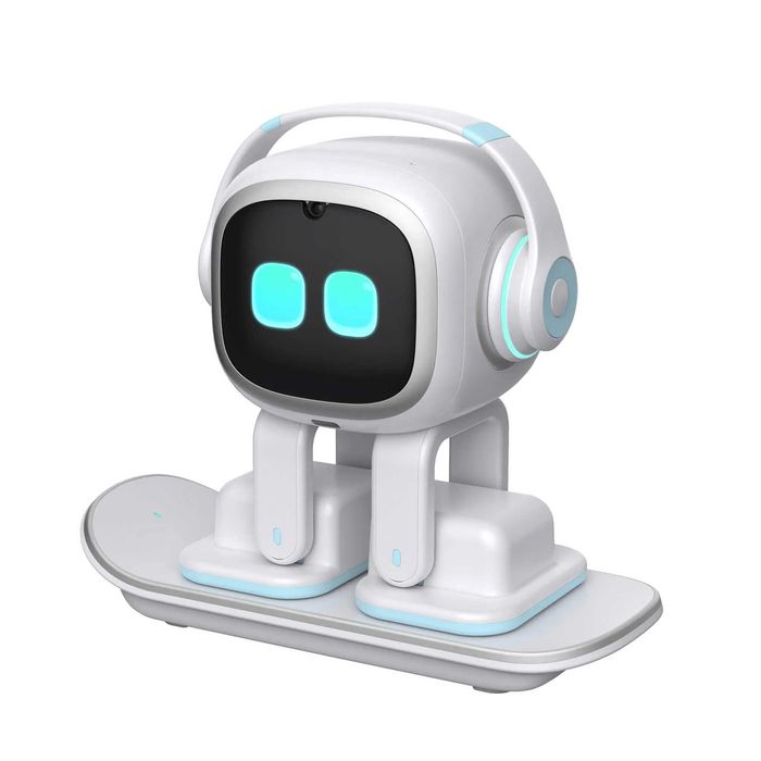 Интерактивный робот компаньон LIVING.AI EMO Robot цвет белый