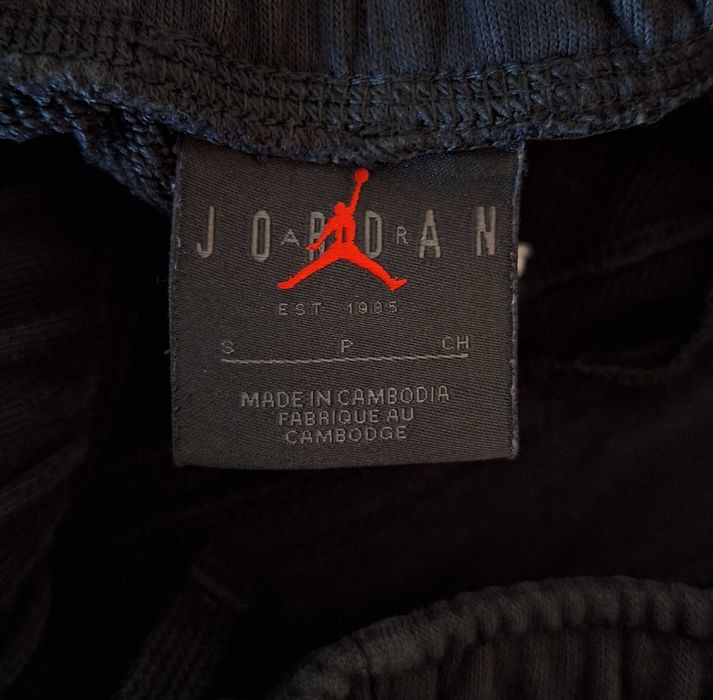 Черен Анцуг/Панталон/Спортно горнище Jordan Dry Fit